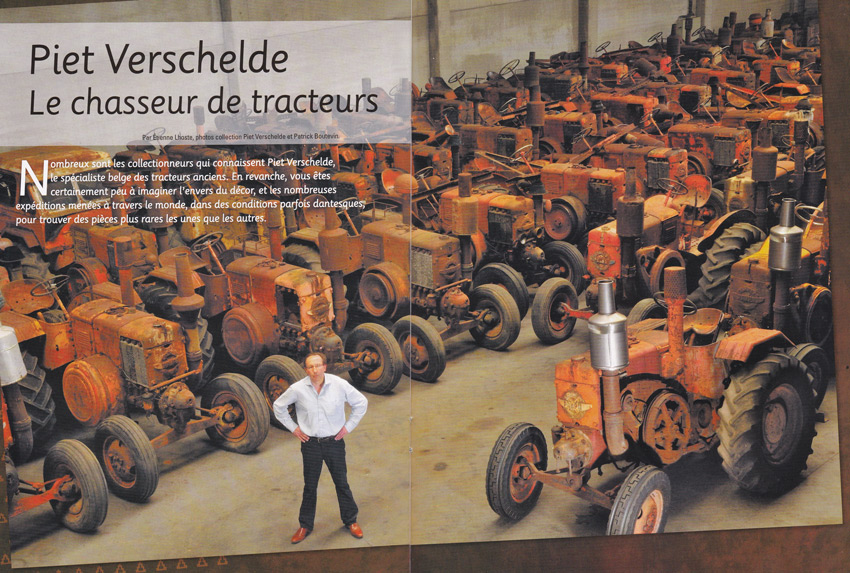 Piet Verschelde: The antique tractor hunter