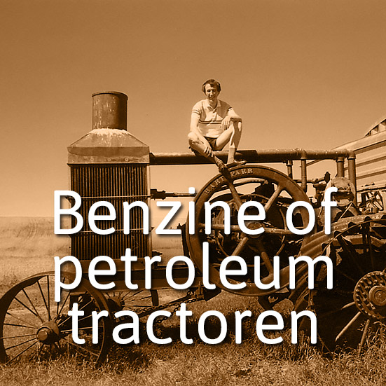 benzine of petroleumtractoren